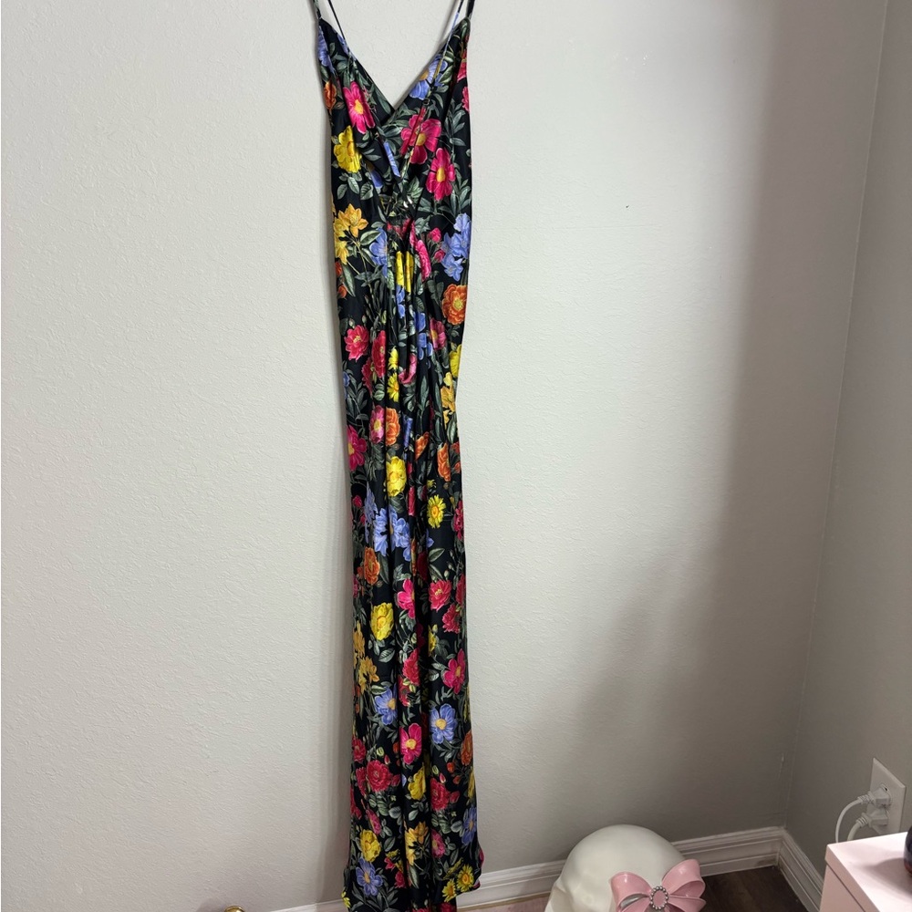 Show Me Your MuMu Vibrant Floral Backless Dress - Picture 4 of 5